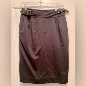 Anthropologie Maeve Pencil Skirt with Belt Like Waist